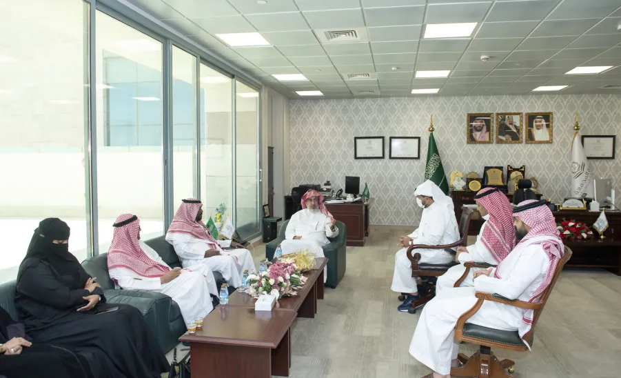 The Sustainable Standard Project Team Visits the University -  فريق مشروع معيار إدامة يزور الجامعة