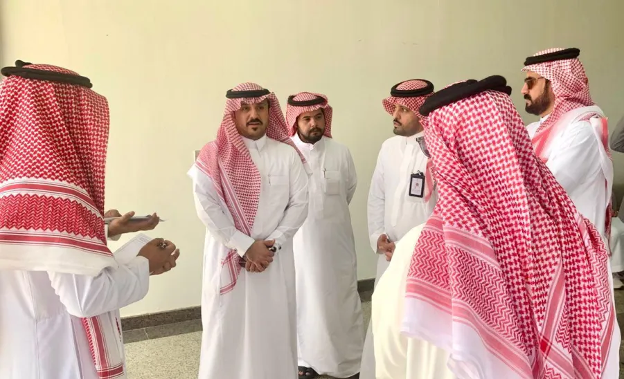 CEO of the Applied College visits Remah branch  -  لقاء 