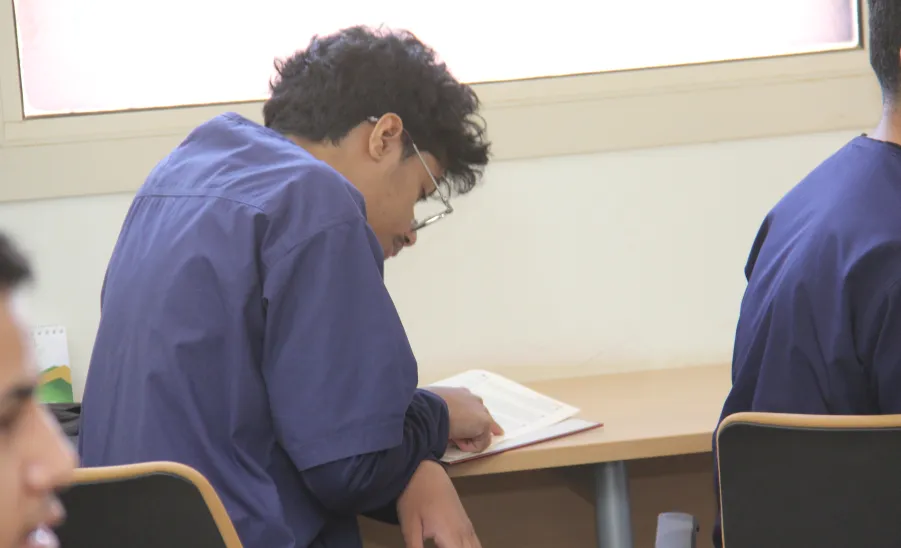 Nursing Students visit College Library as Part of Library Week Activities -  طلاب كلية التمريض يزورون مكتبة الكلية ضمن أسبوع المكتبة
