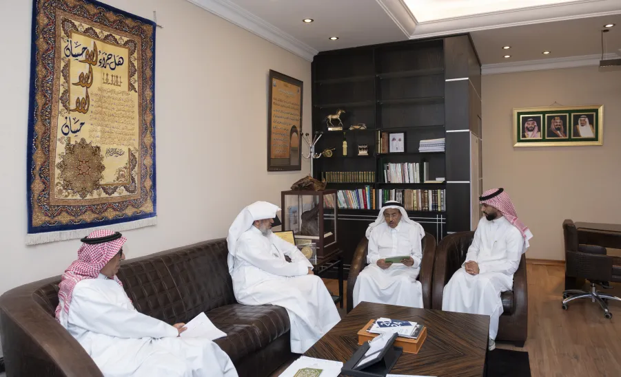 Vice Rector for Development and Investment visits Sheikh Ibrahim Al-Sultan Charitable Foundation -  وكيل الجامعة للتنمية والاستثمار يزور مؤسسة الشيخ إبراهيم السلطان الخيرية