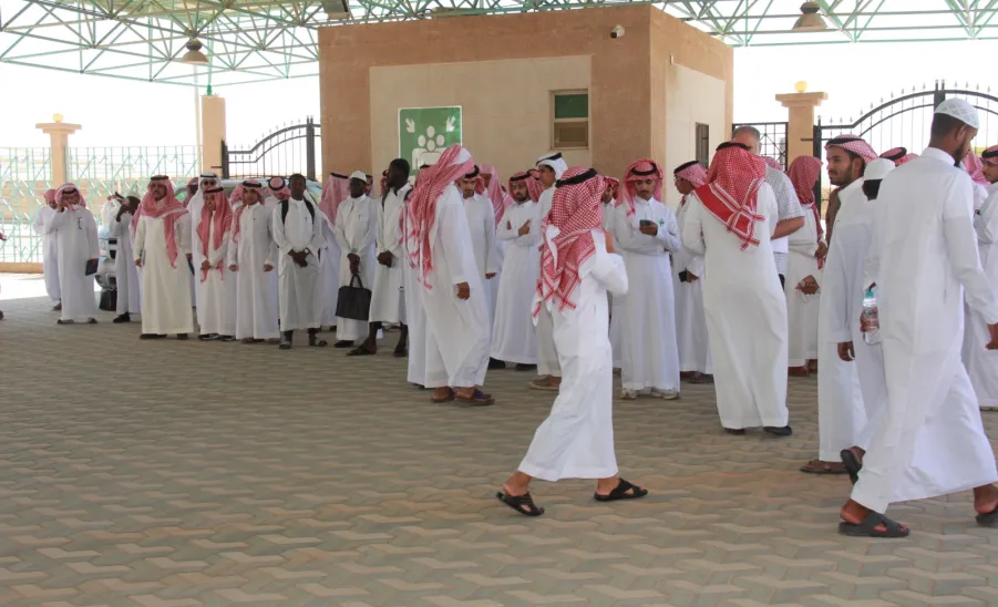 الإدارة العامة للصحة المهنية والبيئة تُنفذ فرضيات إخلاء لمقرات كلية الشريعة والقانون -  الإدارة العامة للصحة المهنية والبيئة تُنفذ فرضيات إخلاء لمقرات كلية الشريعة والقانون