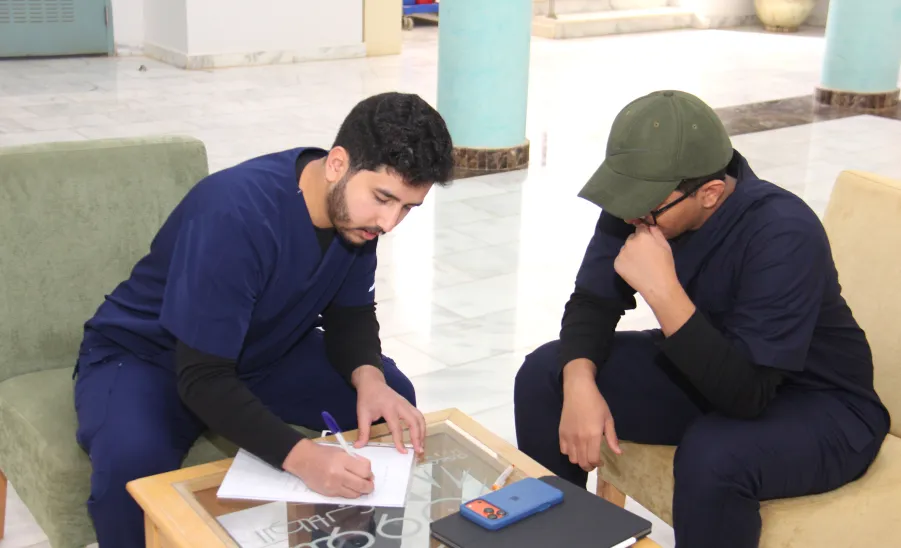 The College of Nursing conducts a Program for Students  -  كلية التمريض تنفّذ برنامج "معًا نحو تميز طلبة التمريض"
