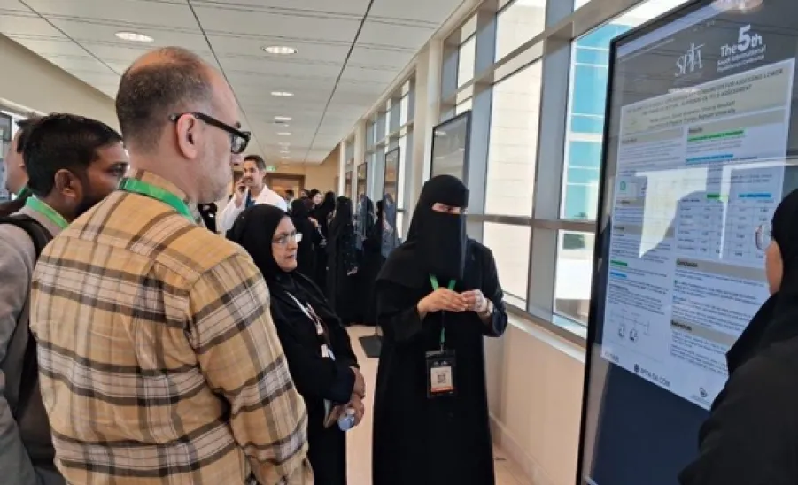 طالبات الجامعة يشاركن في المؤتمر السعودي الدولي الخامس للعلاج الطبيعي بمدينة الأمير سلطان للخدمات الإنسانية -  3