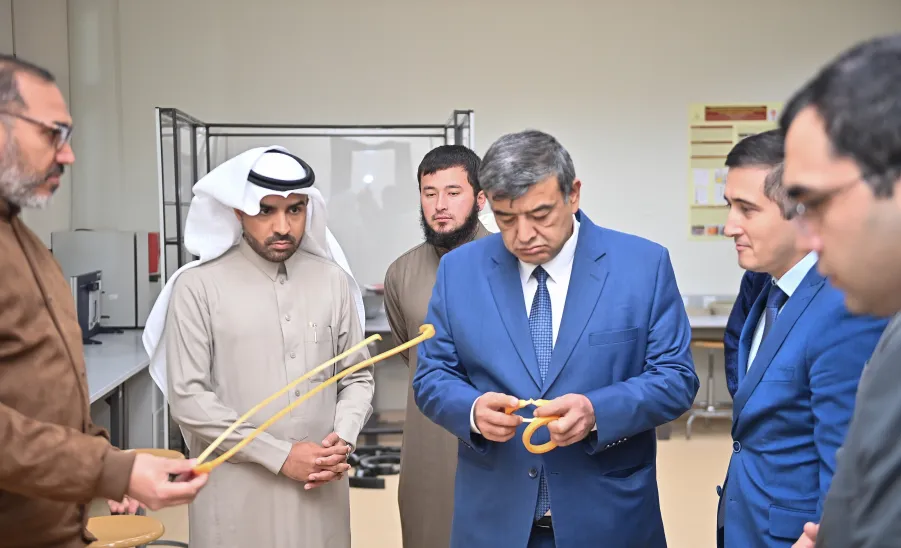 رئيس الجامعة يستقبل سفير جمهورية أوزبكستان لدى المملكة العربية السعودية -  زيارة سفير أوزبكستان