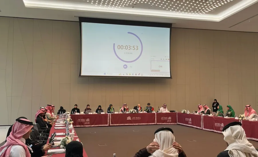 MU Students participate in the 10th Meeting of Student Advisory Councils at GCC Universities -  2