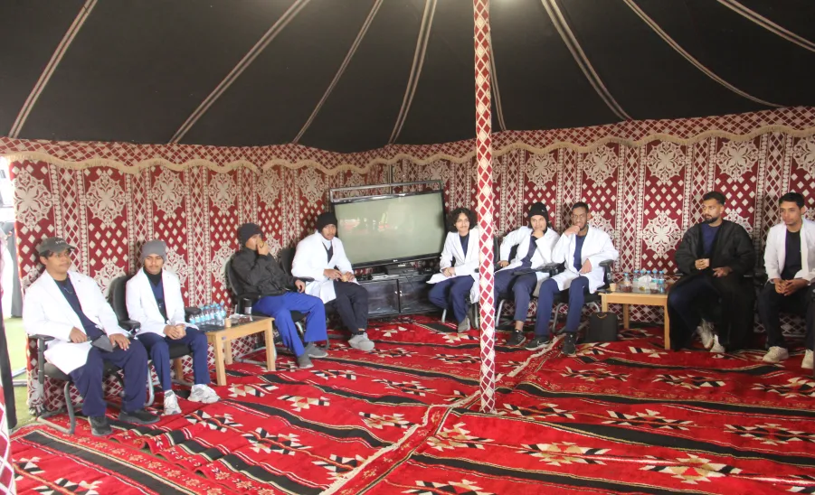 The College of Nursing organizes “Winter Gathering” Activities -  كلية التمريض تنظّم فعاليات «حيّ الشتاء»
