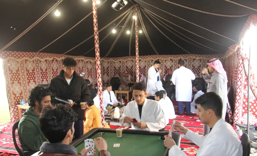 The College of Nursing organizes “Winter Gathering” Activities -  كلية التمريض تنظّم فعاليات «حيّ الشتاء»