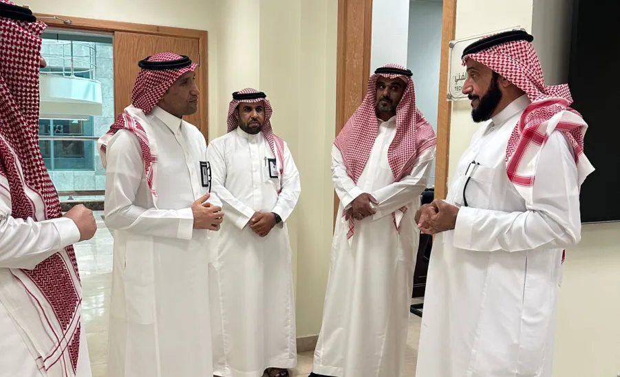 الإدارة العامة للمراجعة الداخلية تستقبل وفداً من جامعة الحدود الشمالية -  زيارة الحدود الشمالية 