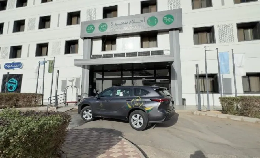 The General Administration of Services provides Logistical Support to the Accreditation Team at the College of Sharia and Law -  .