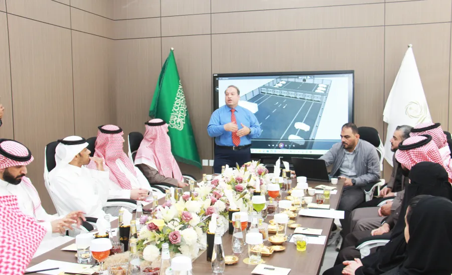 The Vice Rector for Development and Investment conducts an Inspection Visit to the College of Nursing -  وكيل الجامعة للتنمية والاستثمار في زيارة تفقدية لكلية التمريض