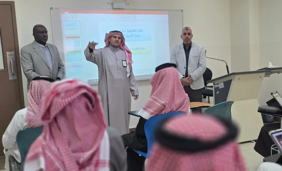 أطلقت الكلية التطبيقية بفرع رماح مبادرة " التدريب الميداني : سؤال وجواب " -  صورة 