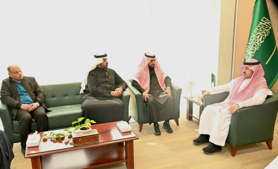 A Delegation from the Applied College at the University of Hail visits the Applied College at MU -  صورة