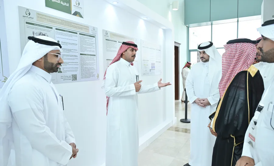 عمادة الدراسات العليا والبحث العلمي تقيم الملتقى البحثي السنوي -  الملتقى البحثي السنوي لمنسوبي الجامعة