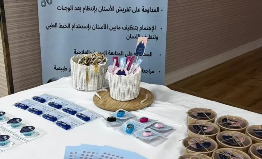 كلية طب الأسنان تقيم معرضًا توعويًا عن صحة الفم والأسنان -  0