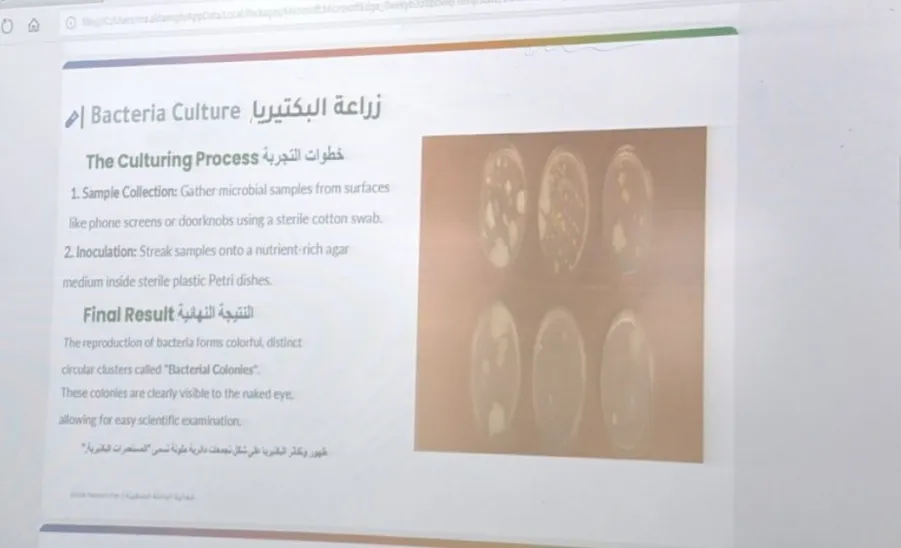 كلية العلوم تقيم برنامج بعنوان الباحثة الصغيرة -  الباحثة الصغيرة