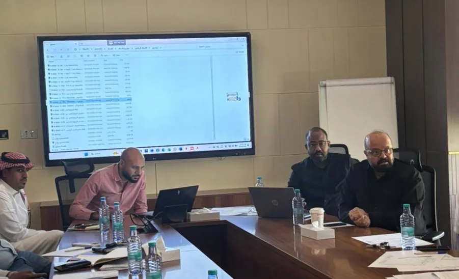 صندوق الاستثمار يستضيف اجتماع اللجنة الفنية لمشروع الاستاد الرياضي  - b3