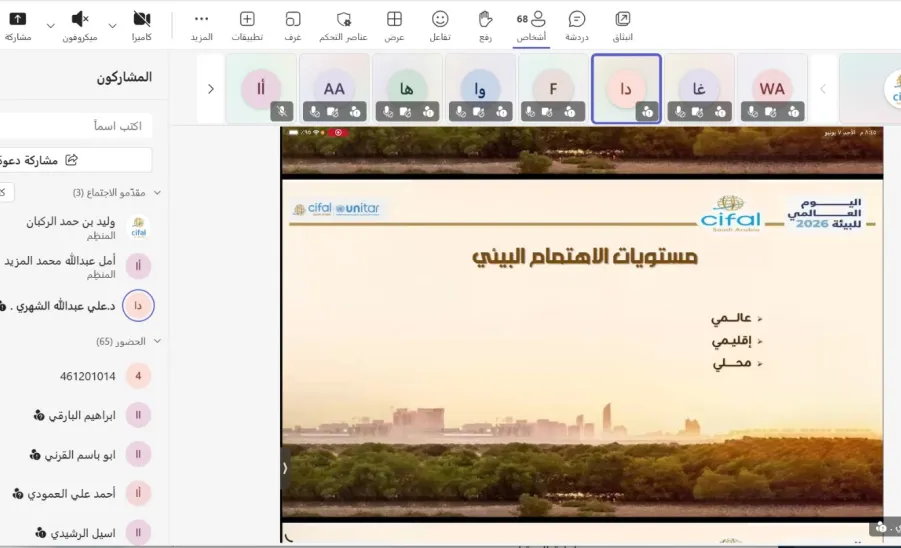 مركز سيفال السعودية ينظم لقاءً بعنوان ( من الطبيعة إلى الاستدامة ) - مركز سيفال السعودية ينظم لقاءً بعنوان: "من الطبيعة إلى الاستدامة"