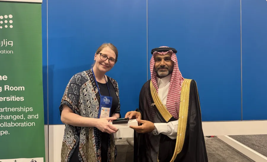 الجامعة تدشن مشاركتها في مؤتمر "نافسا 2026" بأورلاندو.  -   معرض #نافسا الدولي