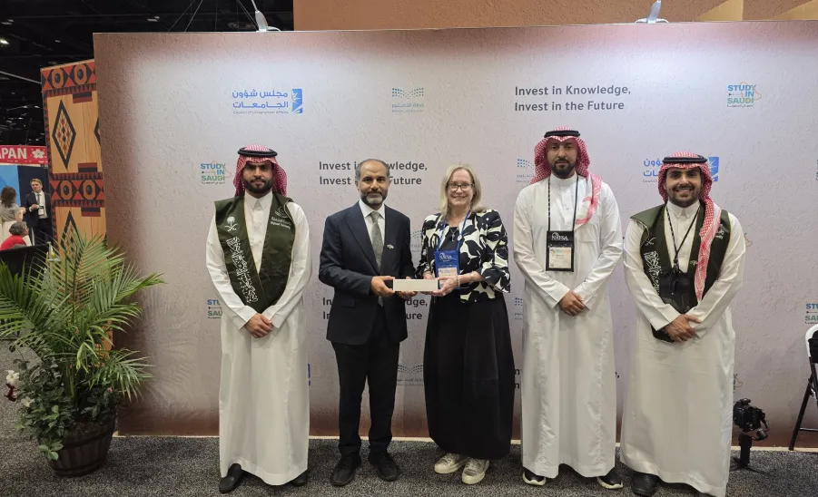 الجامعة تدشن مشاركتها في مؤتمر "نافسا 2026" بأورلاندو.  -   معرض #نافسا الدولي