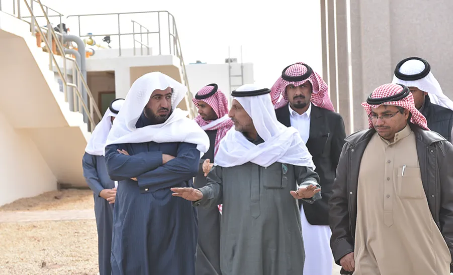  Vice Rector Inspects Water Purification Station on Campus  -  