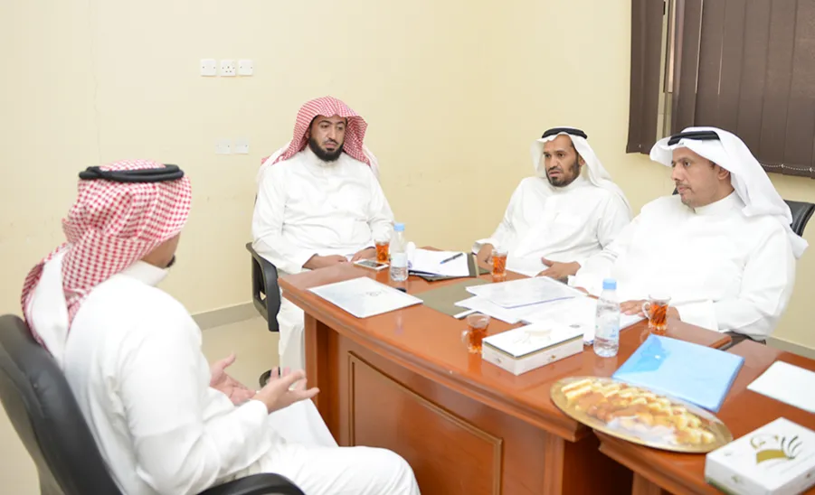 HE The Vice Rector Reviews Administrative Tasks Personal Interviews at Rummah -  