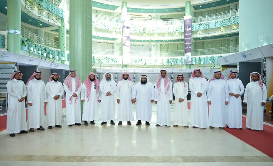 Majmaah University welcomes a delegation from Shaqraa University -  