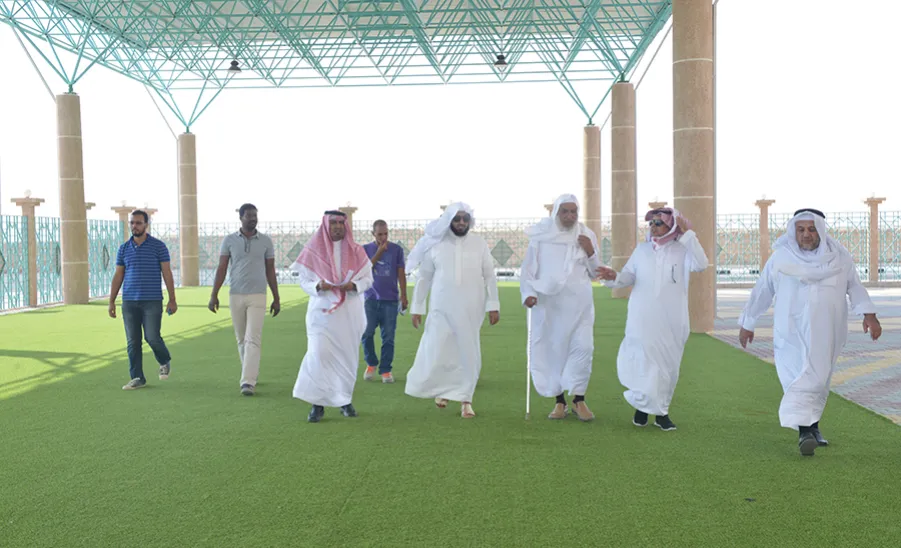 The University Vice-Rector Inspects Progress of Urgent Buildings Projects in Ghat  -  
