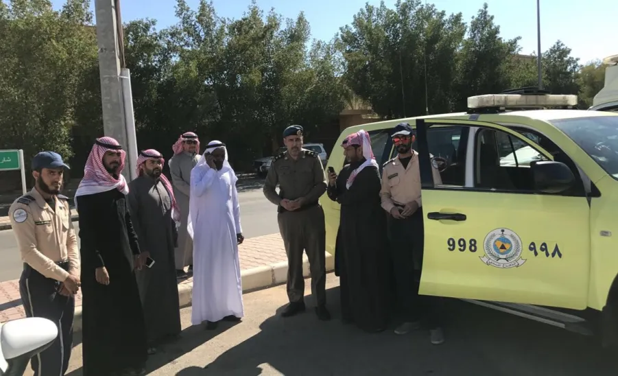 المشاركة في تنفيذ (3) عمليات فرضية للإخلاء - 