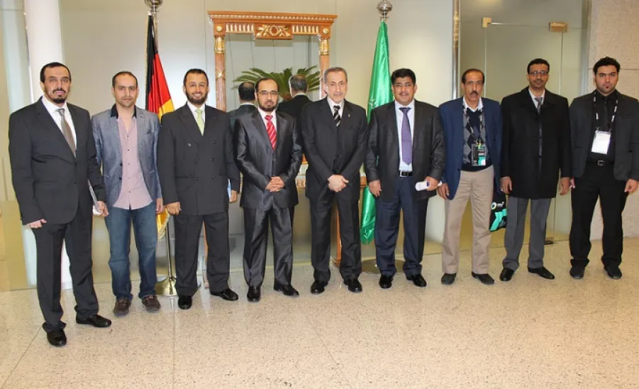 A Delegation from the Deanship of E-learning and Distance Learning Participates in the Exhibition (ONLINE EDUCA) in Germany - 