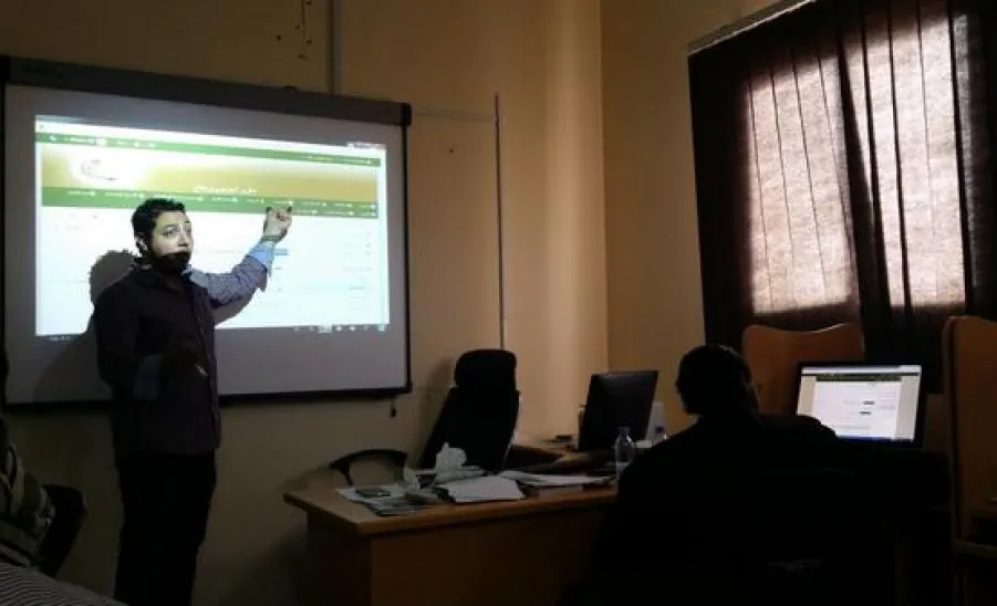 The Deanship of e-learning carries out a qualitative training program in the College of Science and Humanities at Rumaah -  