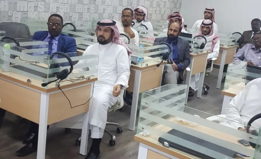 لقاء علمي لقسم اللغة الإنجليزية عن استخدام نظام التحليل الإحصائي - 