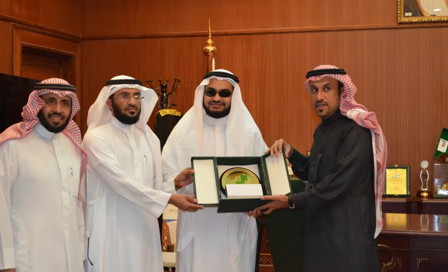 His Highness the University Rector Confers Honor upon Engineer Mohannad Abu Dayyah - 