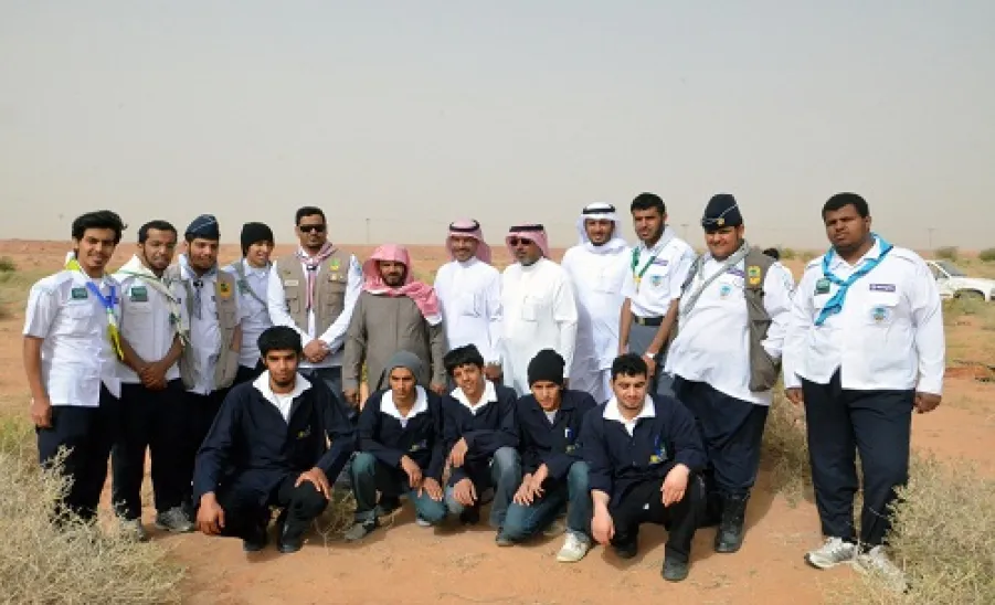 University Scout Participates in the Thirty Sixth Tree Week - 