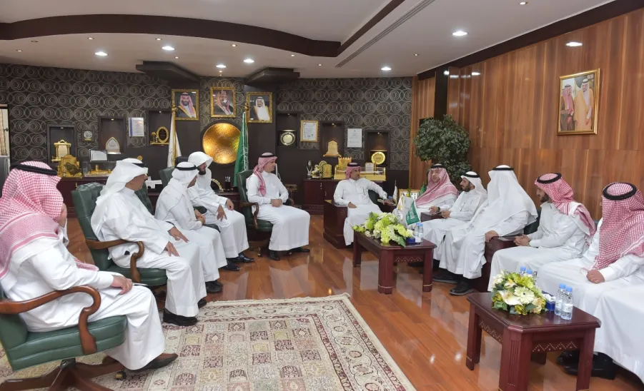 ISLAMIC UNIVERSITY RECTOR VISITS MAJMAAH UNIVERSITY - 