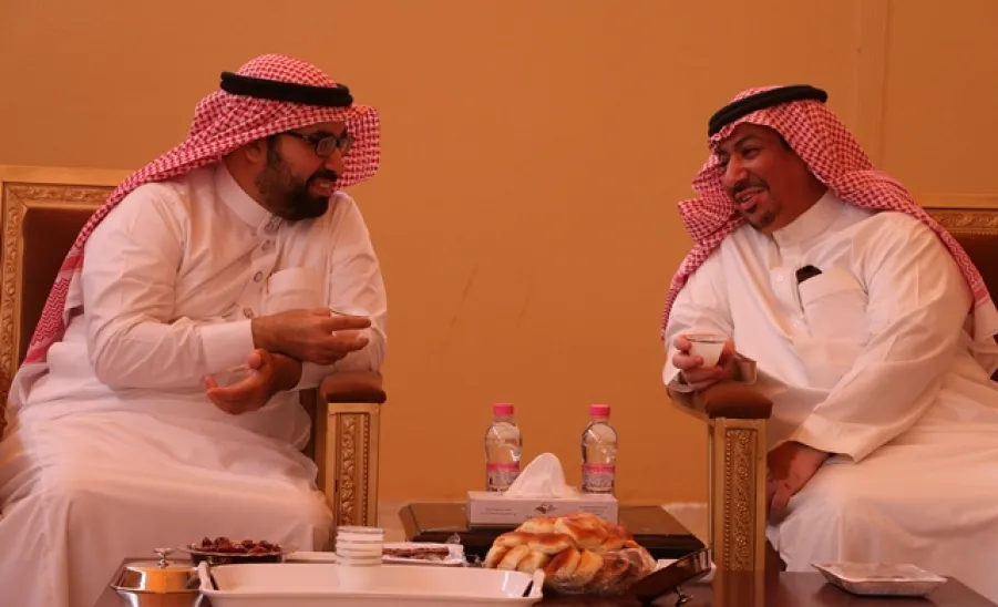  To develop Cooperation Horizons with the University Faculties, a Delegation Headed by the Dean of Community Service and Continuing Education Makes a Visit to Faculty of Sciences and Humanities in Alghat -  