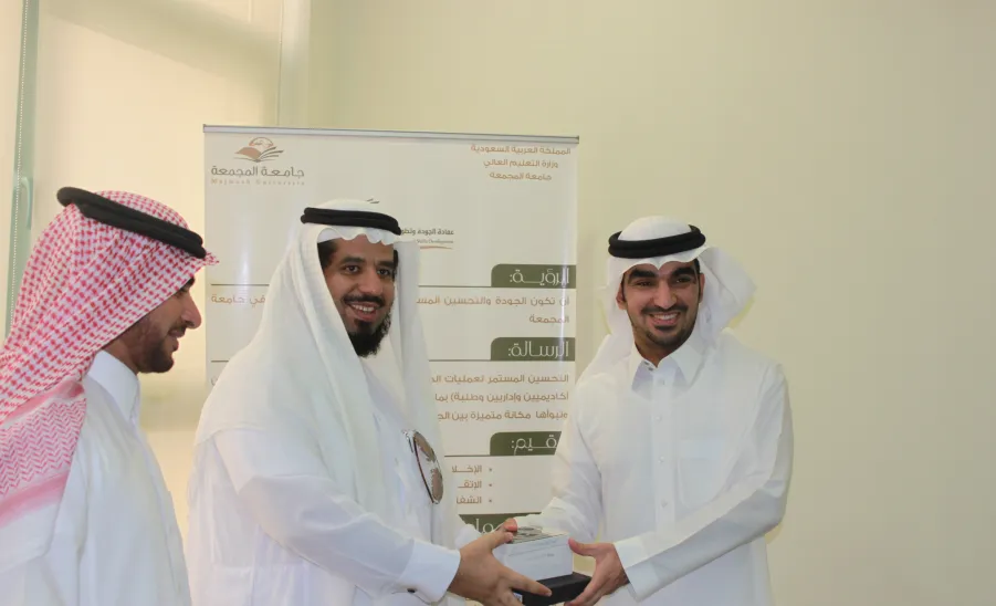 In the Framework of an Inspective Visit: The Vice Rector Visits the Deanship of Quality and Skills Development -  