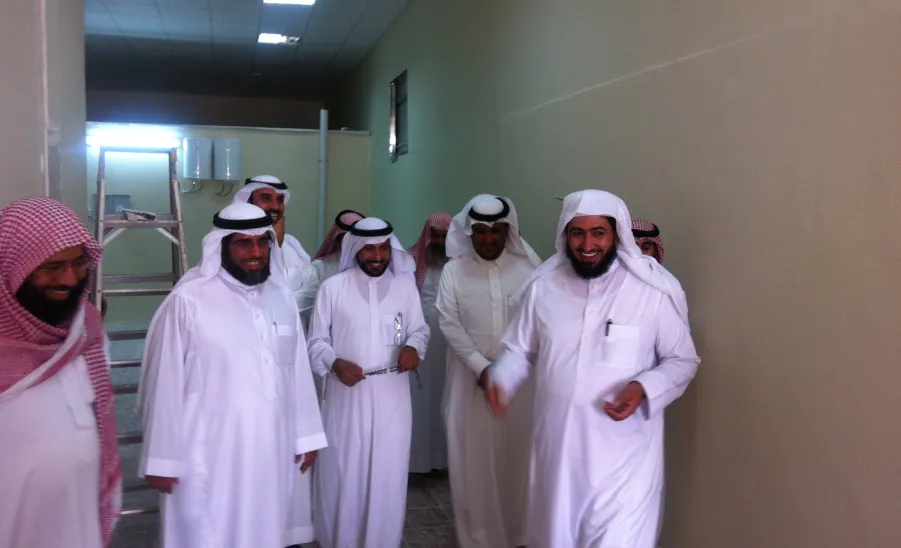 His Excellency the Vice President inspects buildings College of Science and Humanities Rumaah - 