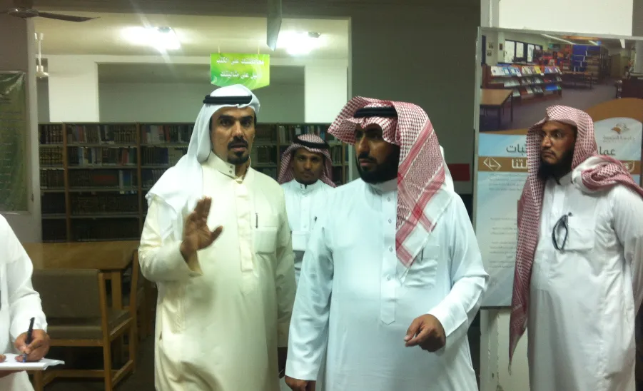 The Dean of Faculty of Sciences and Humanities in Remah Inspects the Building of Female Students - 