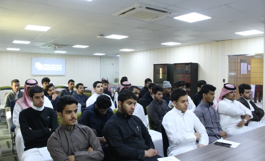 CCIS Students in the Preparatory Year Visit College Headquarters   - 