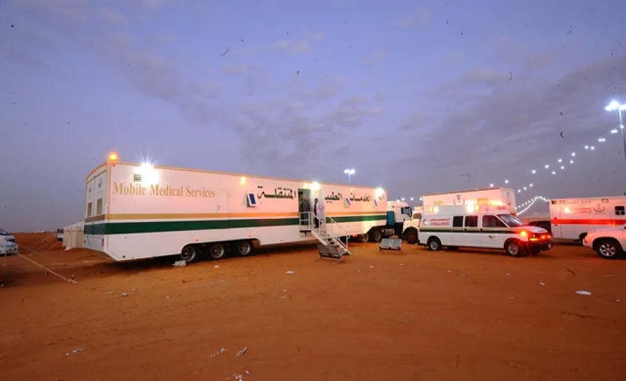 The Medical Services Participates at King Abdul Aziz Award Festival for Camels  - 