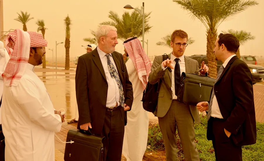 Pearson Vue Delegation Visits the Itinerant Training and E-learning Community project -  