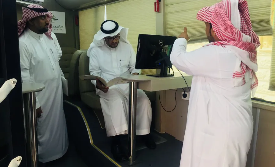 "تعليم البدائع" تزور "بوابة وصول" - 