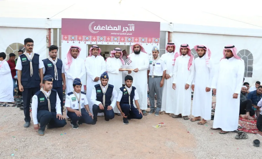  جوالة الجامعة تختتم برنامج تفطير صائم - 