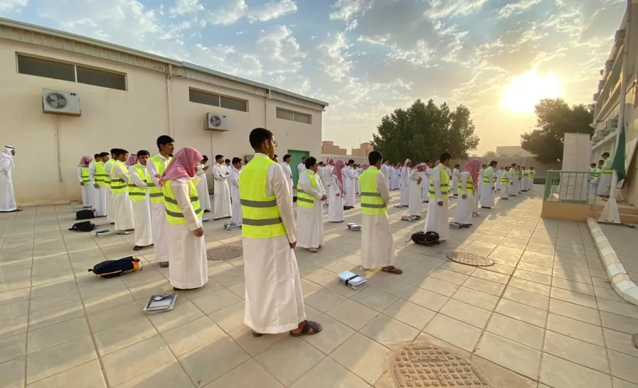 الجامعة تقيم برنامجاً نوعياً لطلاب المرحلة الثانوية بمدارس التعليم العام - 