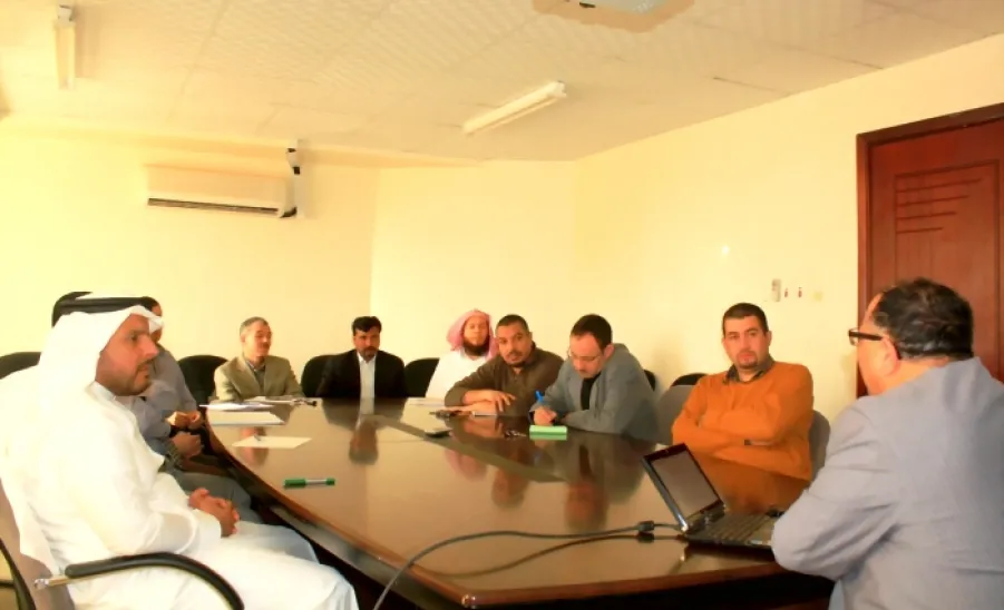 محاضرة في كلية الهندسة بعنوان : إعداد الدراسة الذاتية للاعتماد الأكاديمي ABET - 