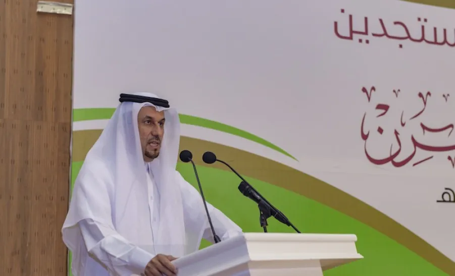 معالي مدير الجامعة يلتقي بالطلاب المستجدين للعام الجامعي 1440 / 1441هـ -  