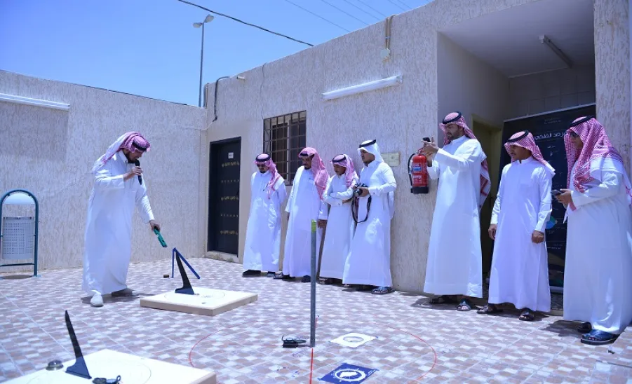 المرصد الفلكي يتابع تعامد الشمس مع الكعبة المشرفة - 
