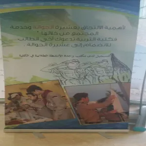 The Students’ Participation in the College Activities “Preparing the Banners Designs”
