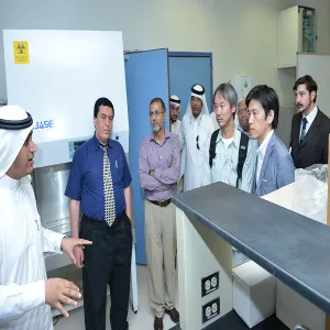 The University Environment and Occupational Health Management of the Rectorship Discusses with Zulfi College of Science the Procedures to Control Indoor Air Quality Project at Laboratories