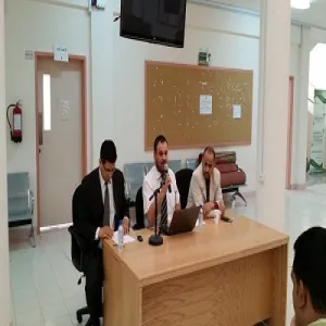 مركز التوجيه والارشاد الطلابي يزور كلية العلوم والدراسات الانسانية في الغاط